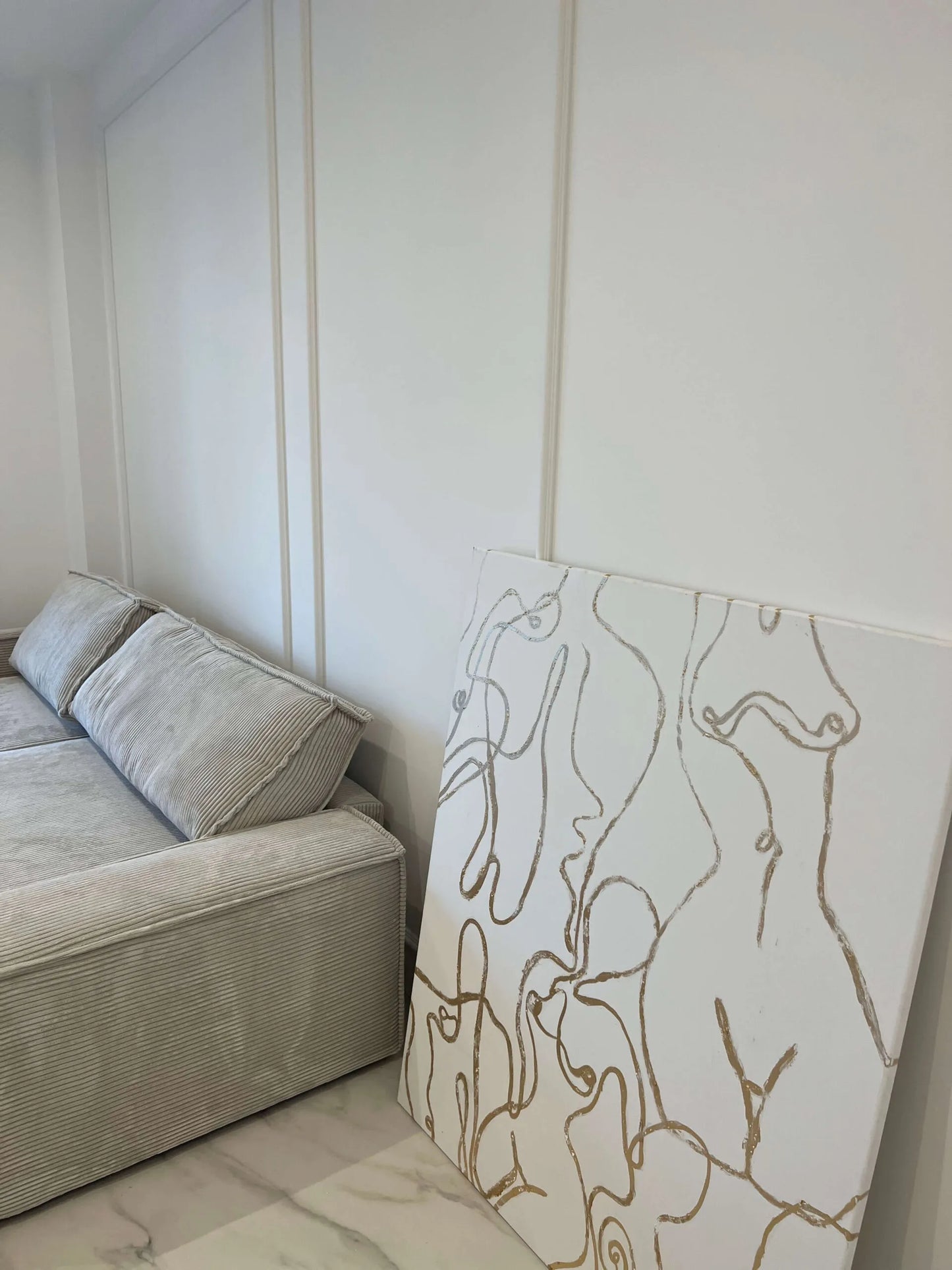 Bagheta decorativa din polimerigid QL023