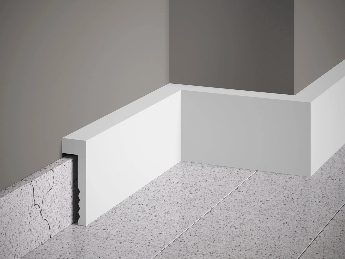 Plinta decorativa din polimer rigid MD006