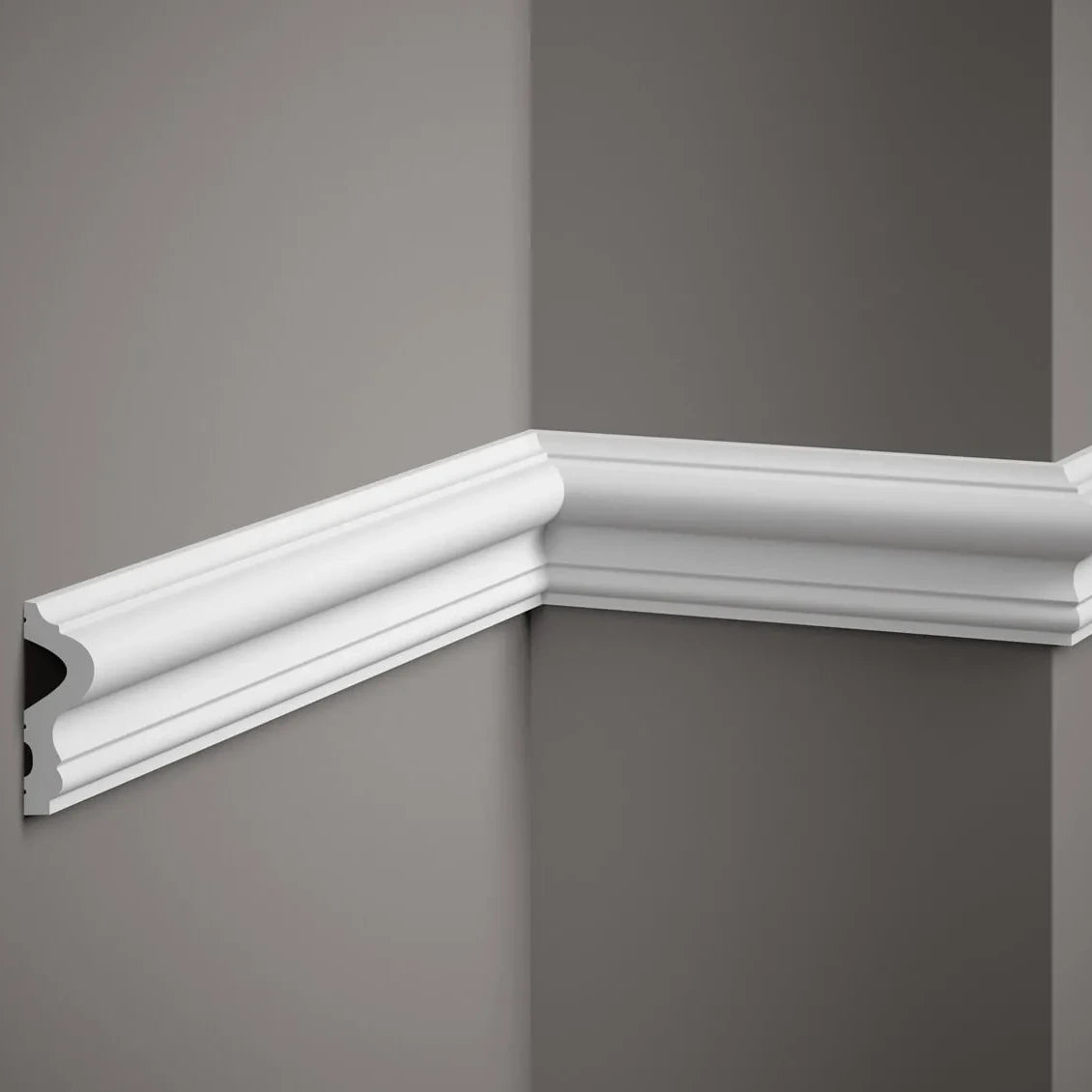 Bagheta decorativa din polimer rigid MD346
