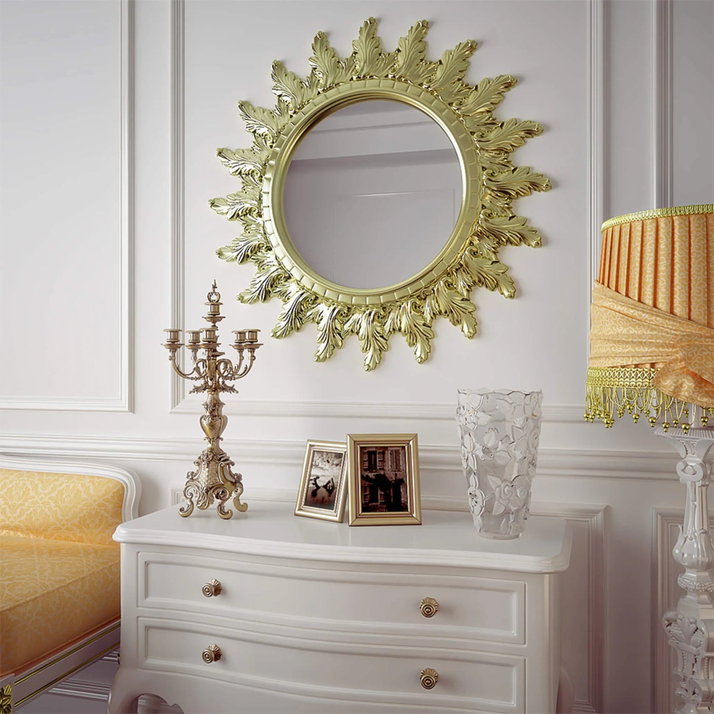 Bagheta decorativa din polimer rigid MD317