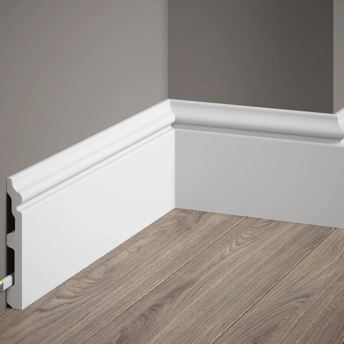 Plinta decorativa din polimer rigid MD358