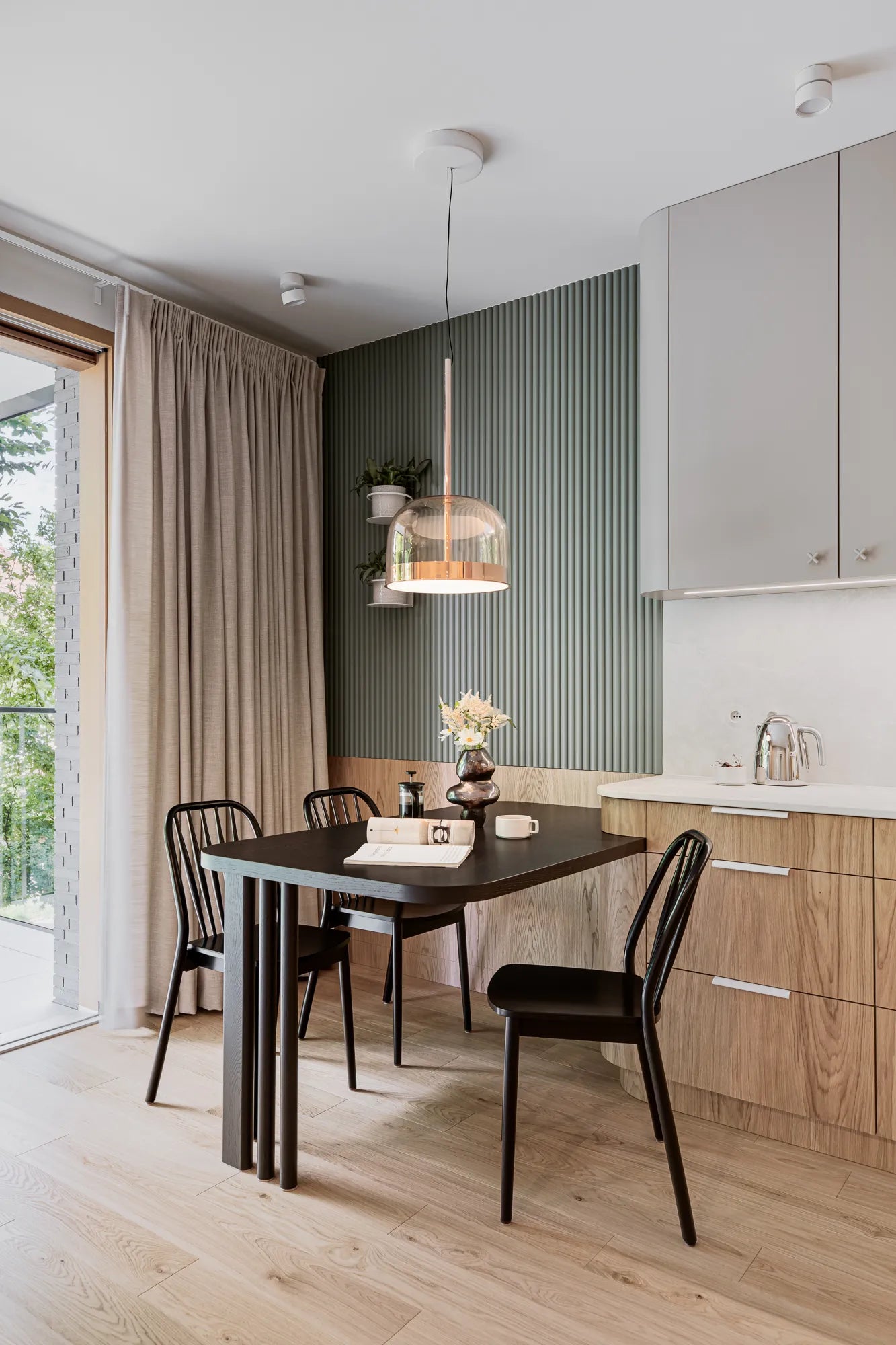 Panou riflaj polimer rigid Alb Colectia Duna WP001