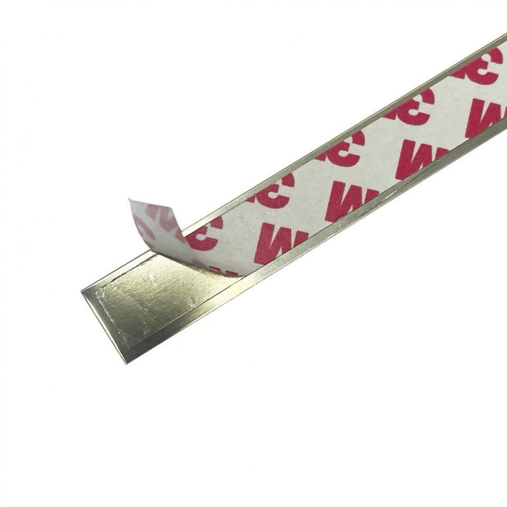 Platbanda din inox Autoadeziv cupru oglinda 15x0.6x2700 mm