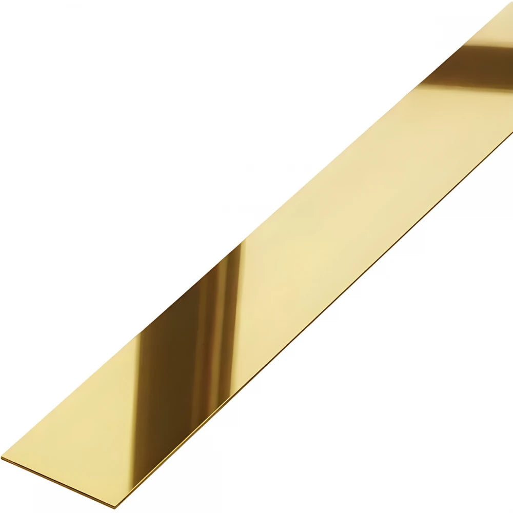 Profil platbanda auriu lucios 20 mm*0,6 mm*2700 mm