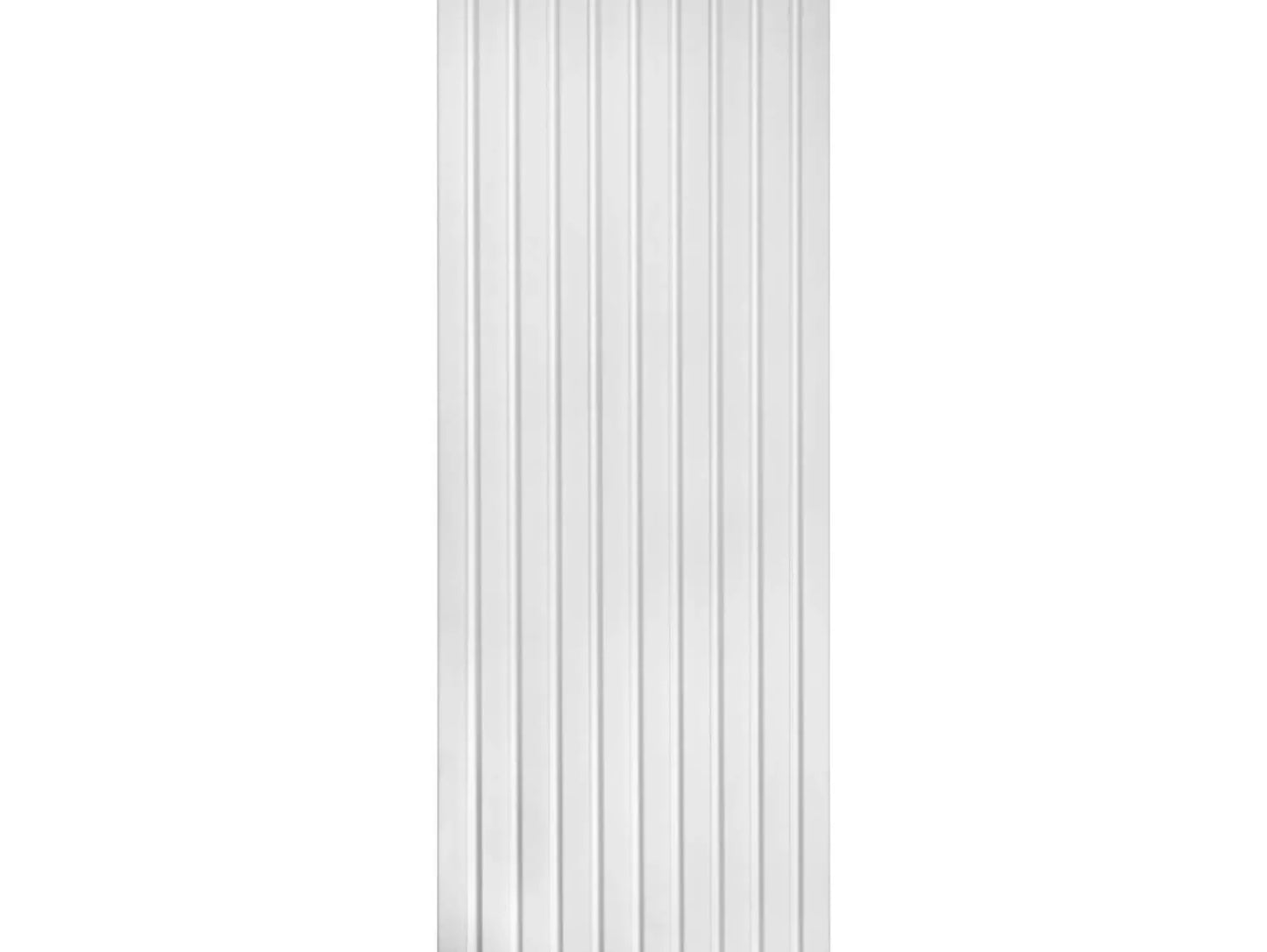 Panou riflaj din polimer rigid Alb 3D Medio L0201