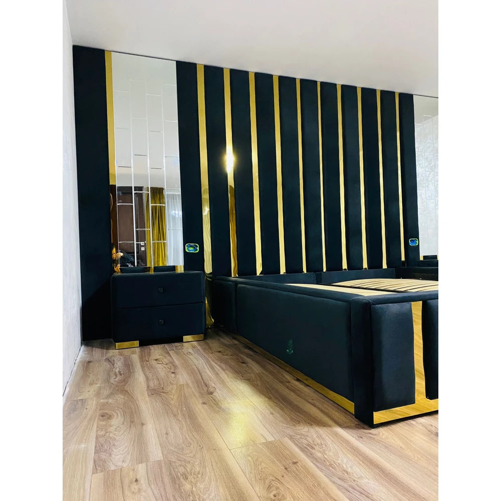 Platbanda Inox Auriu Lucios 80mm x 0.6mm x 2700mm