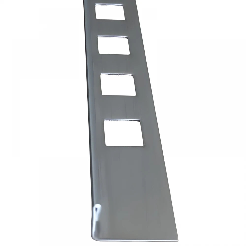 Profil terminatie gresie faianta, drept, 10 mm, inox, crom oglinda