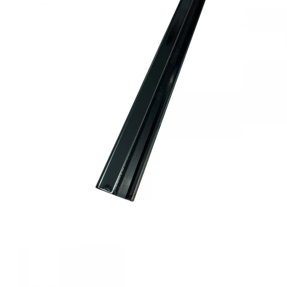 Profil T trecere gresie parchet inox negru oglinda 15mm*2700mm*9mm
