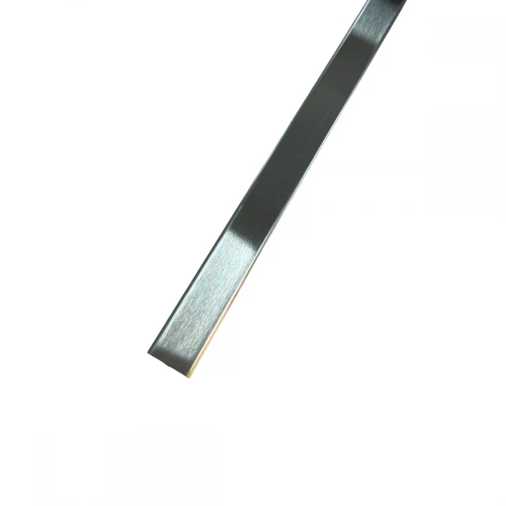 Profil T Prag de Trecere Inox Crom Brush 15x2700mm