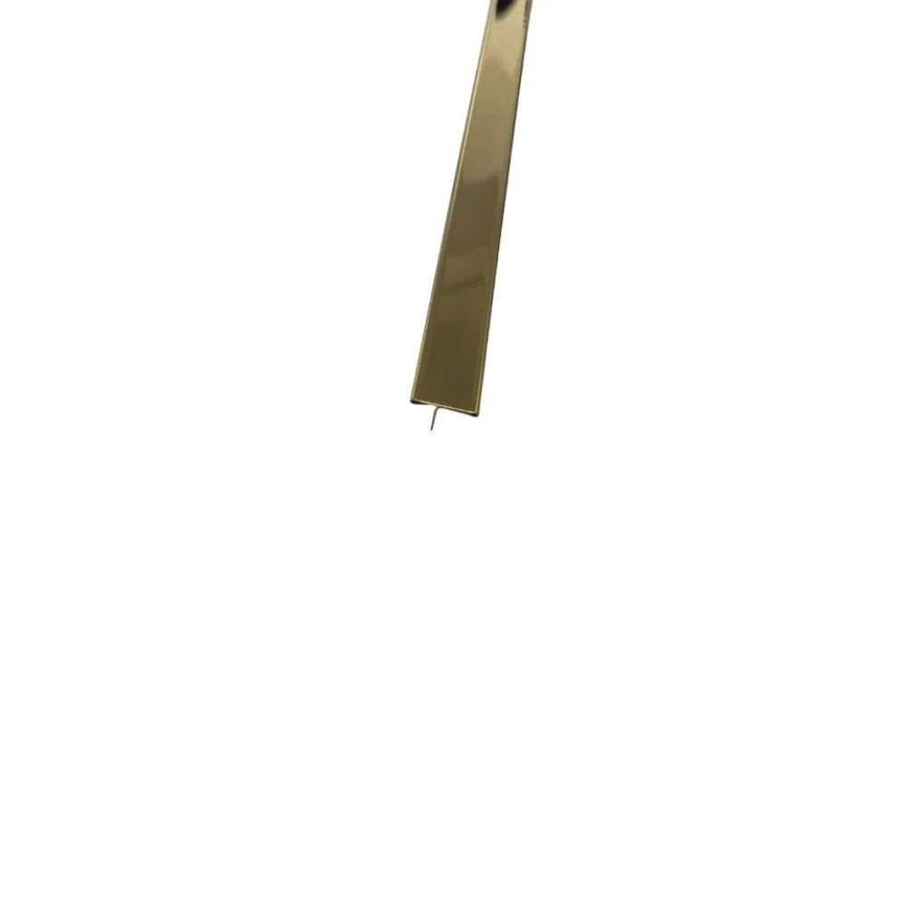 Profil T Prag de Trecere Inox Auriu Brush 30x2700mm