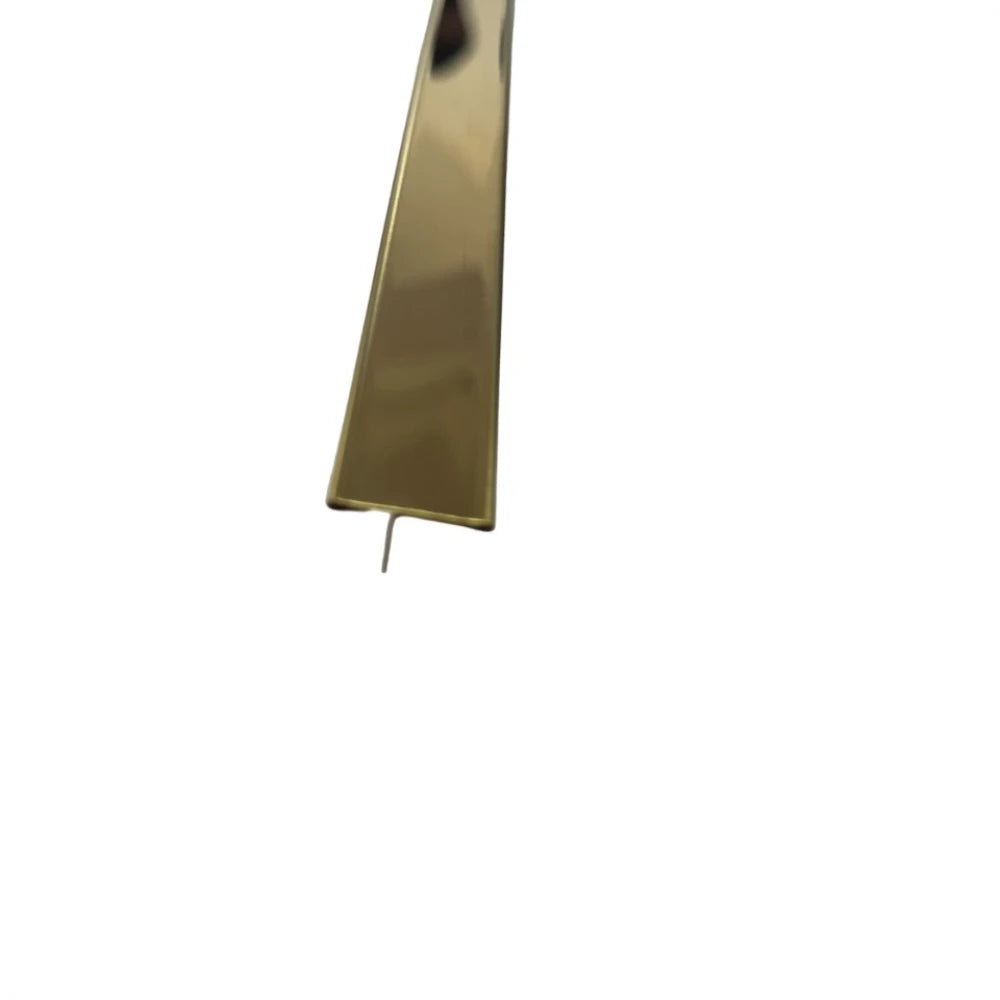 Profil T Prag de Trecere Inox Auriu Brush 30x2700mm