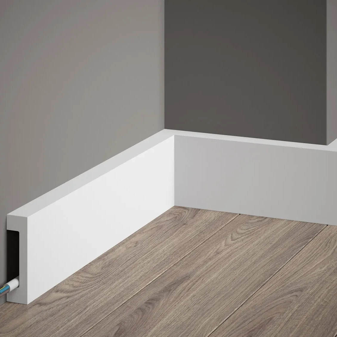 Plinta decorativa din polimer rigid MD008