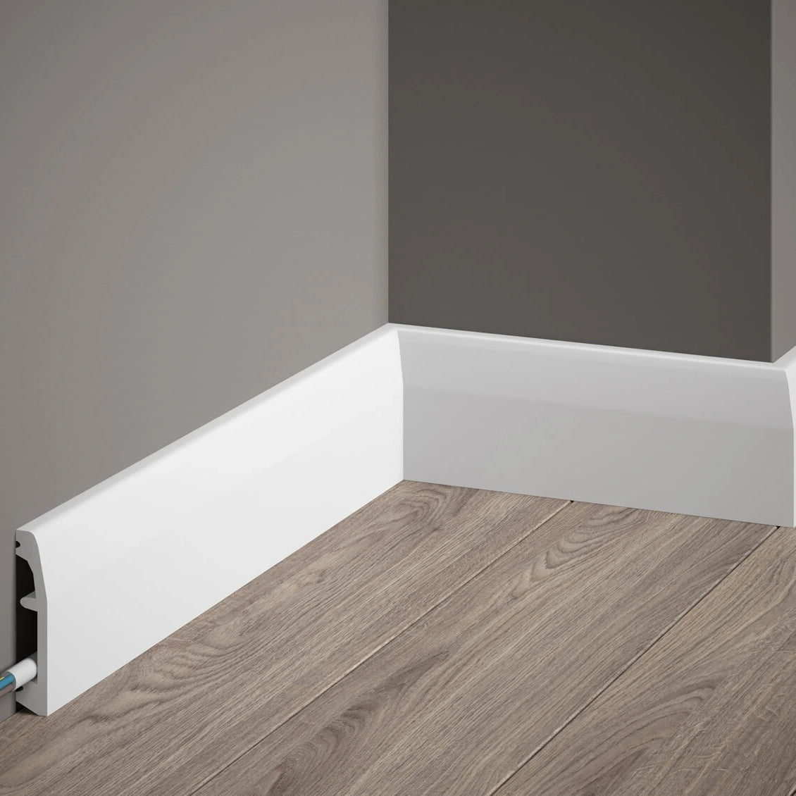 Plinta decorativa din polimer rigid MD017