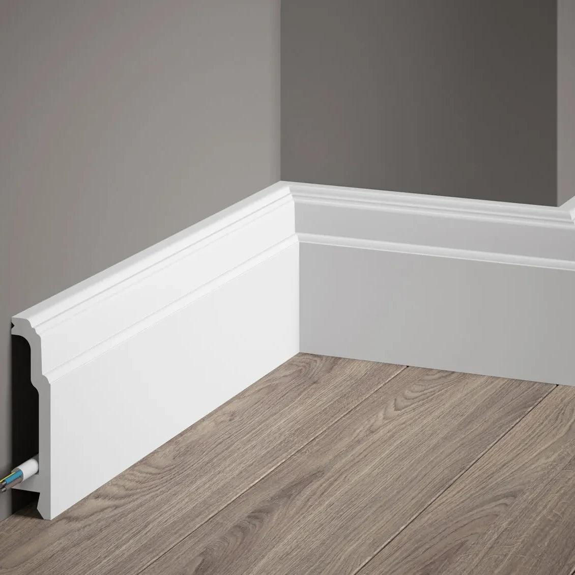 Plinta decorativa din polimer rigid MD363