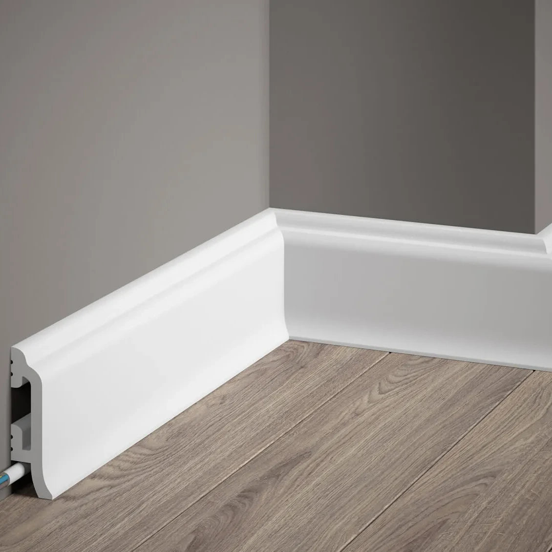 Plinta decorativa din polimer rigid MD8300