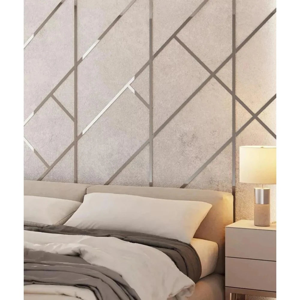 Platbanda crom lucios, 50x2700x0.6 mm, inox, profil decorativ