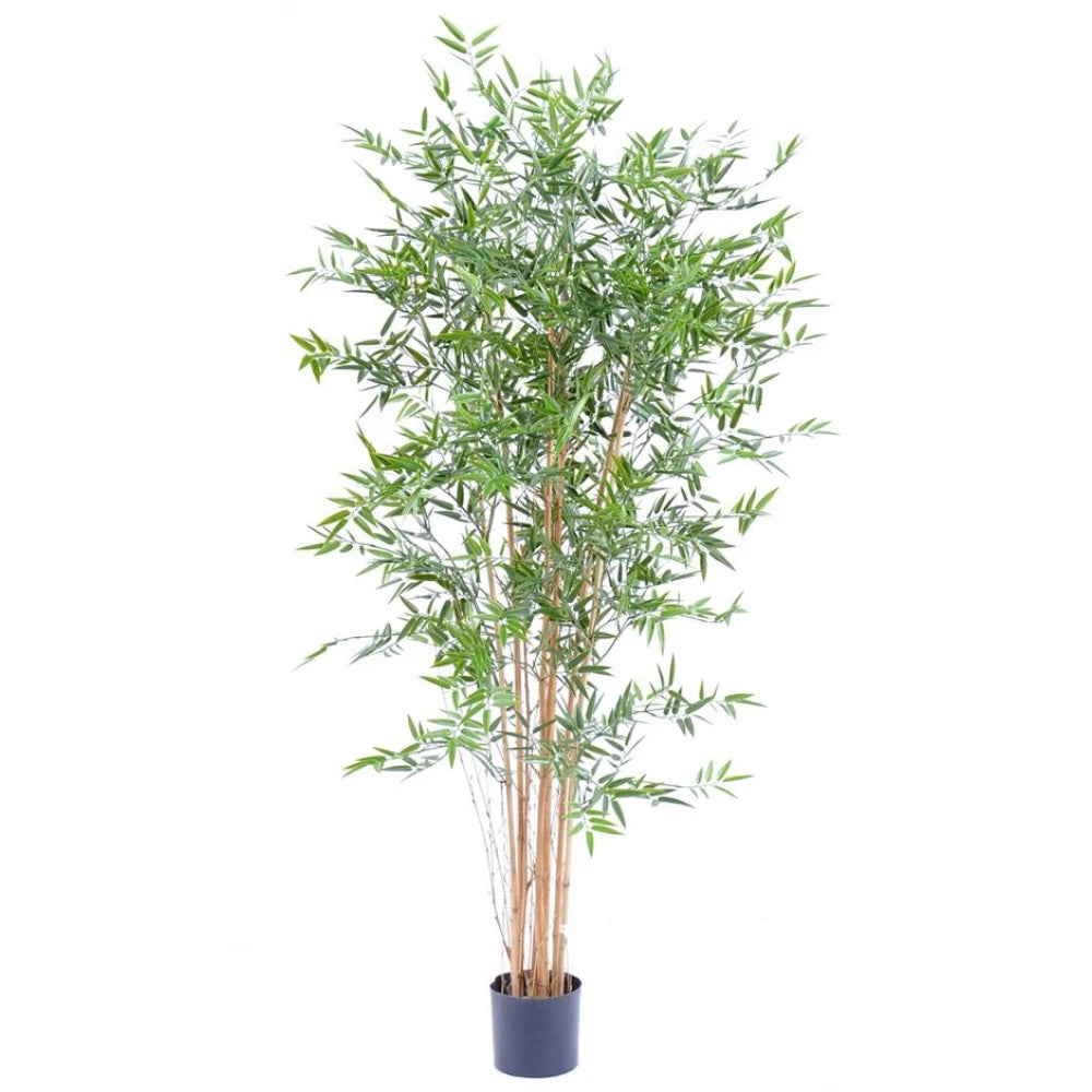 Bambus artificial japonez, verde, exterior, 180 cm