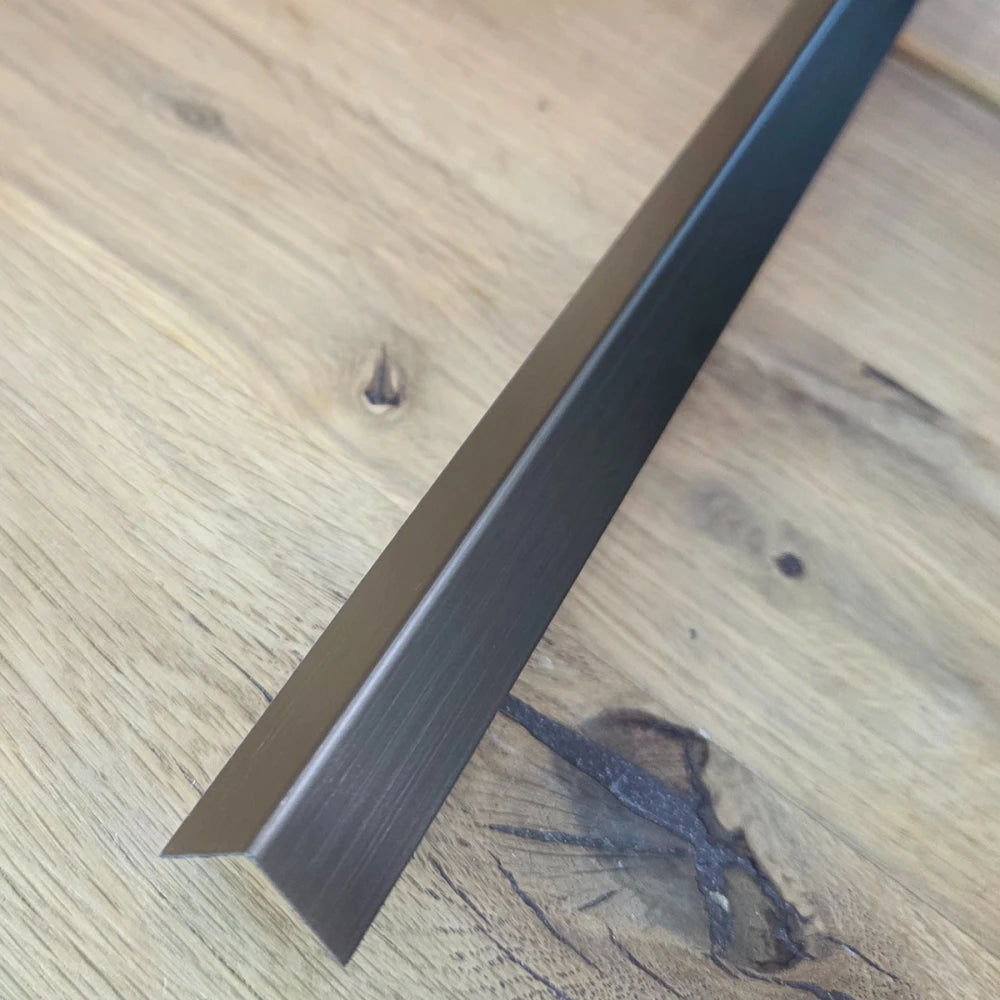 Profil L colt inox auriu antic 30x30mm