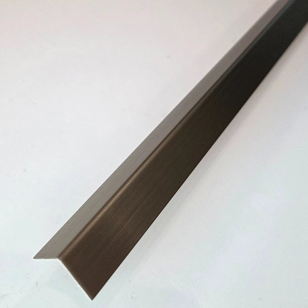 Profil L colt inox auriu antic 30x30mm