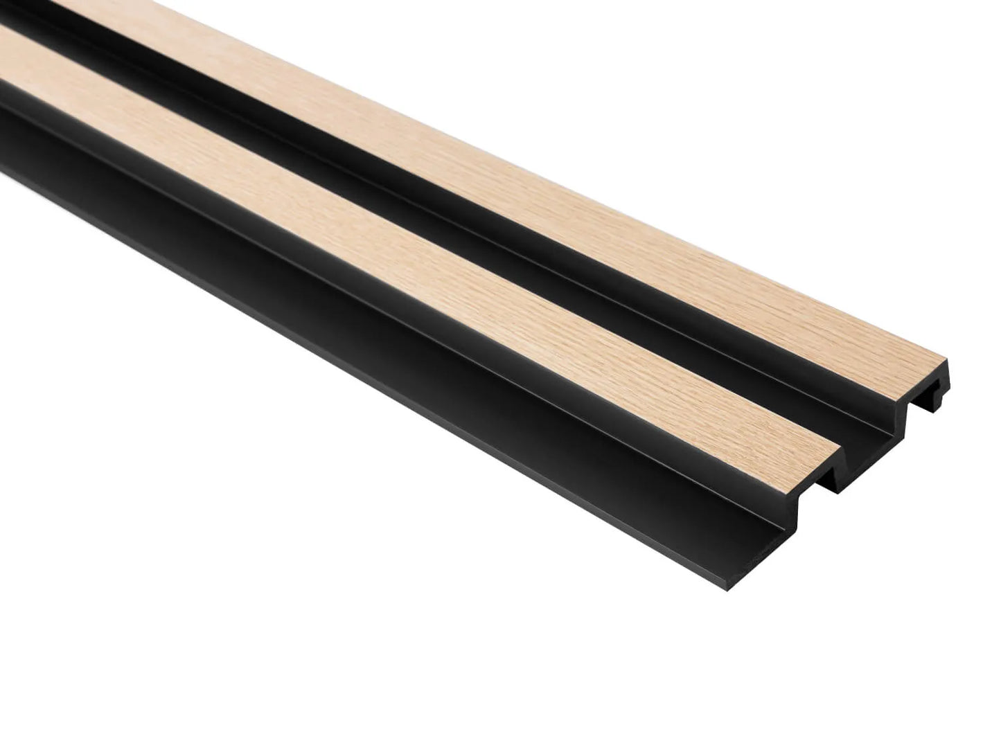 Panou riflaje din polimer rigid Stejar Deschis 3D Largo L0302