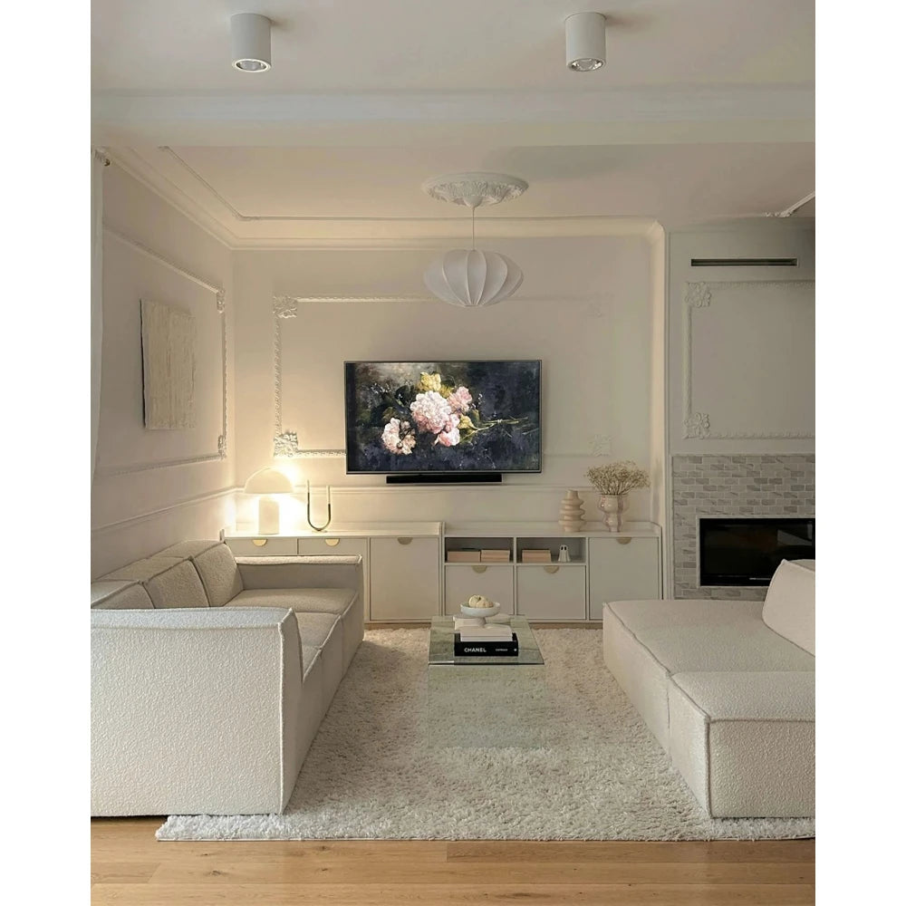 Cornișă decorativă din polimer rigid MD367