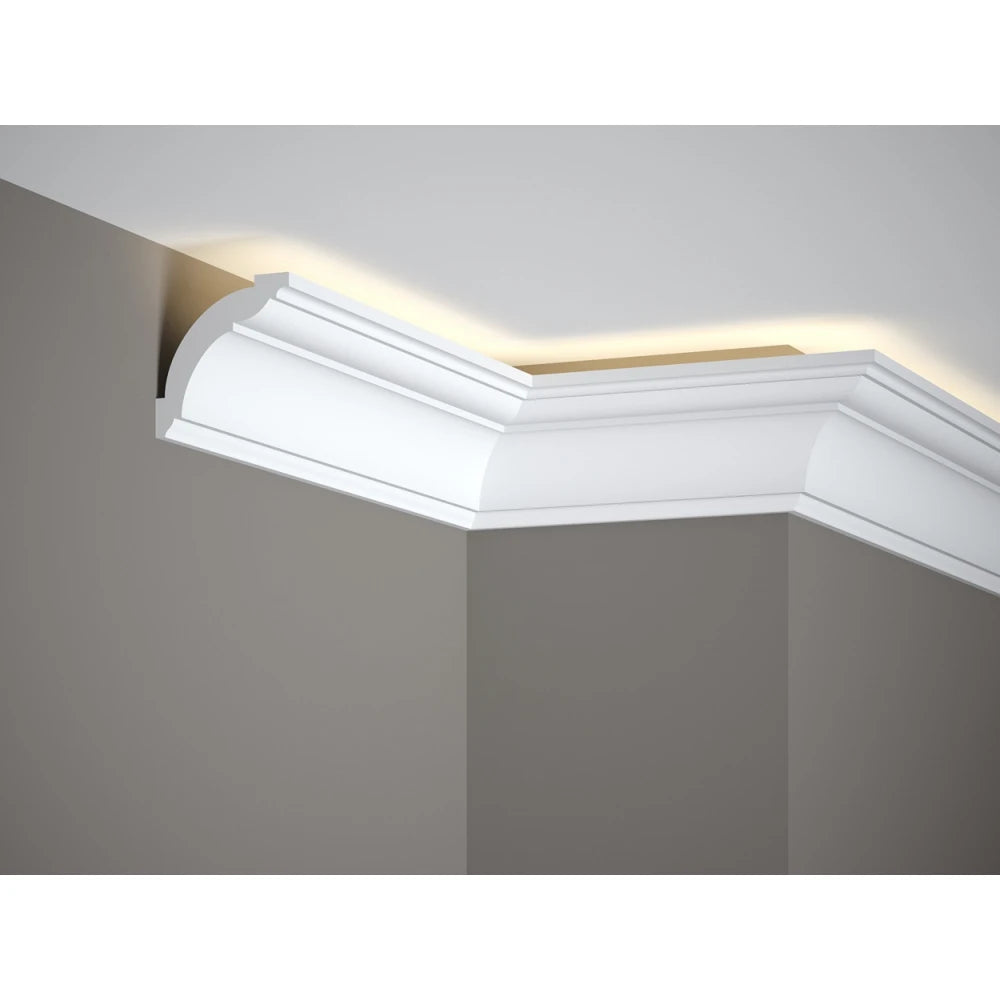 Cornișă decorativă din polimer rigid MD367