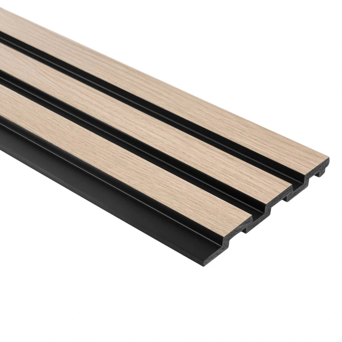 Panou riflaj din polimer rigid Stejar Deschis 3D Medio L0202