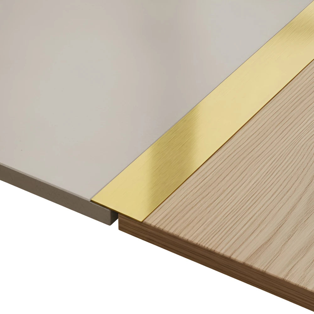 Platbanda Inox Autoadeziva Auriu Mat 25 mm X 2700 mm X 0.6 mm