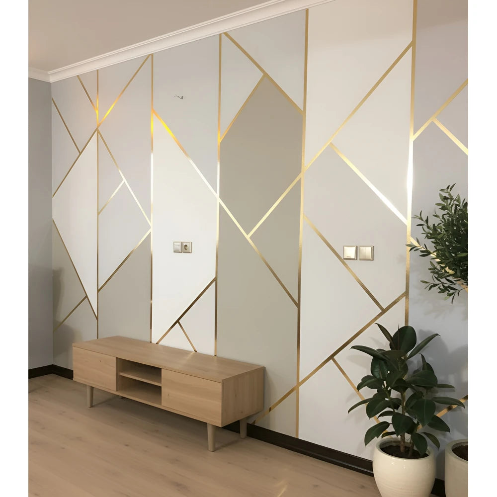 Platbanda Inox Autoadeziva Auriu Mat 25 mm X 2700 mm X 0.6 mm