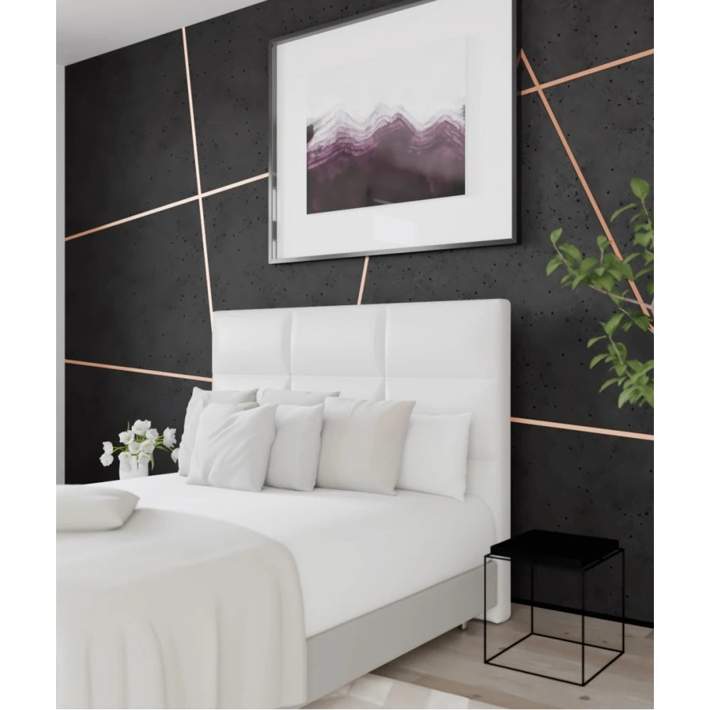 Platbanda inox cupru periat 50 mm x 2700 mm x 0.6 mm, profil decorativ