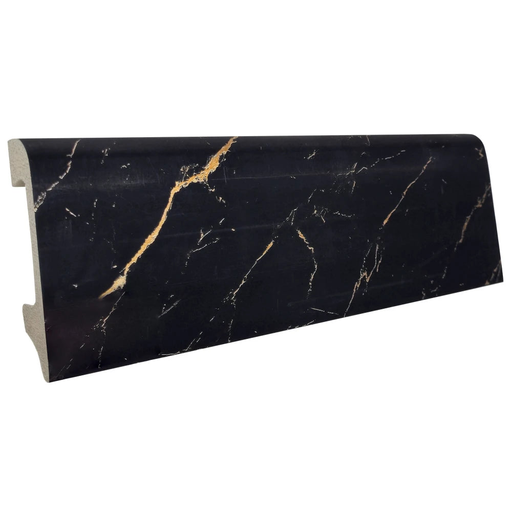 Plinta decorativa Gold Black WP09 14x79x2000 mm din Polimer Dur