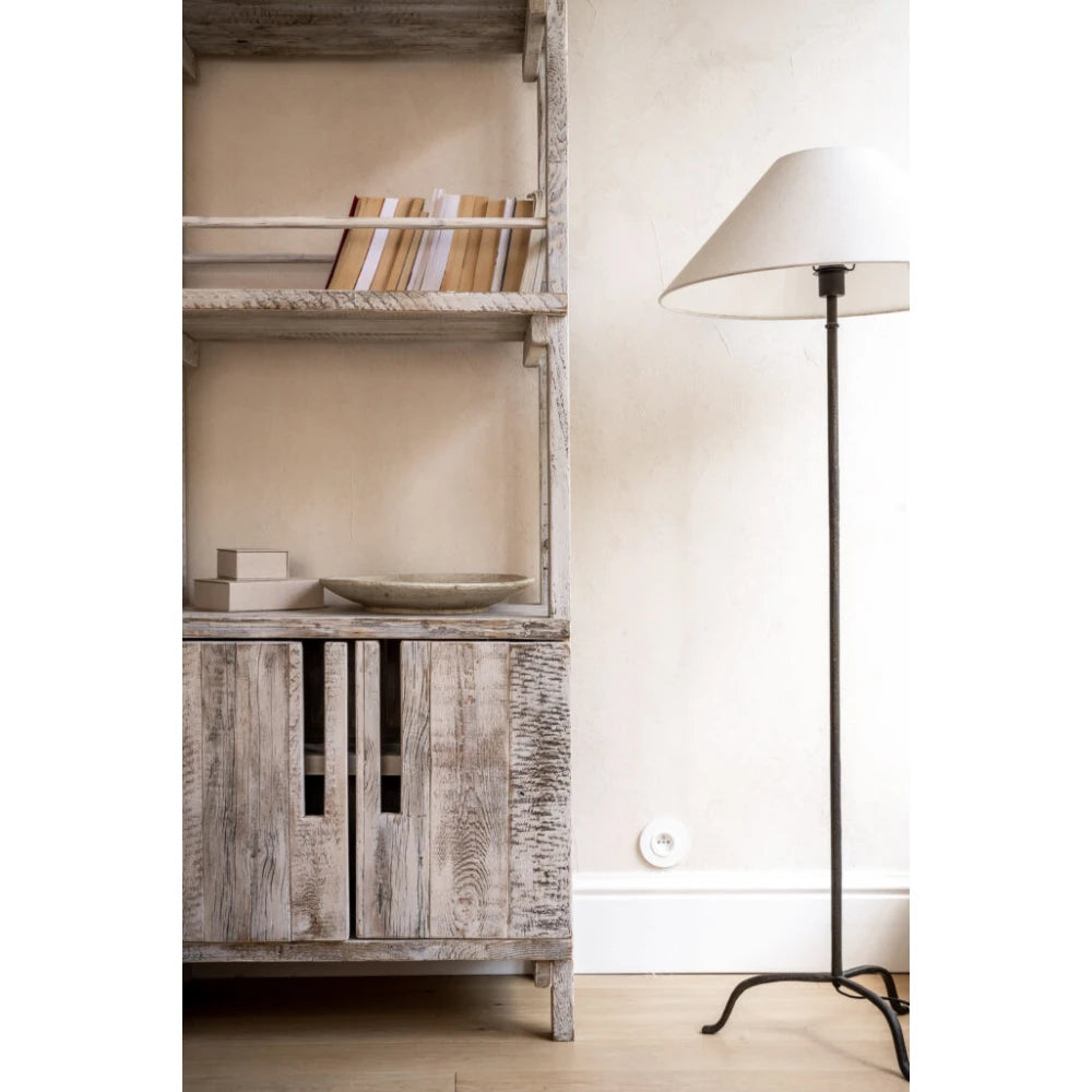 Plintă înaltă MD020 polimer alb 19.8x1.9x200 cm, design clasic