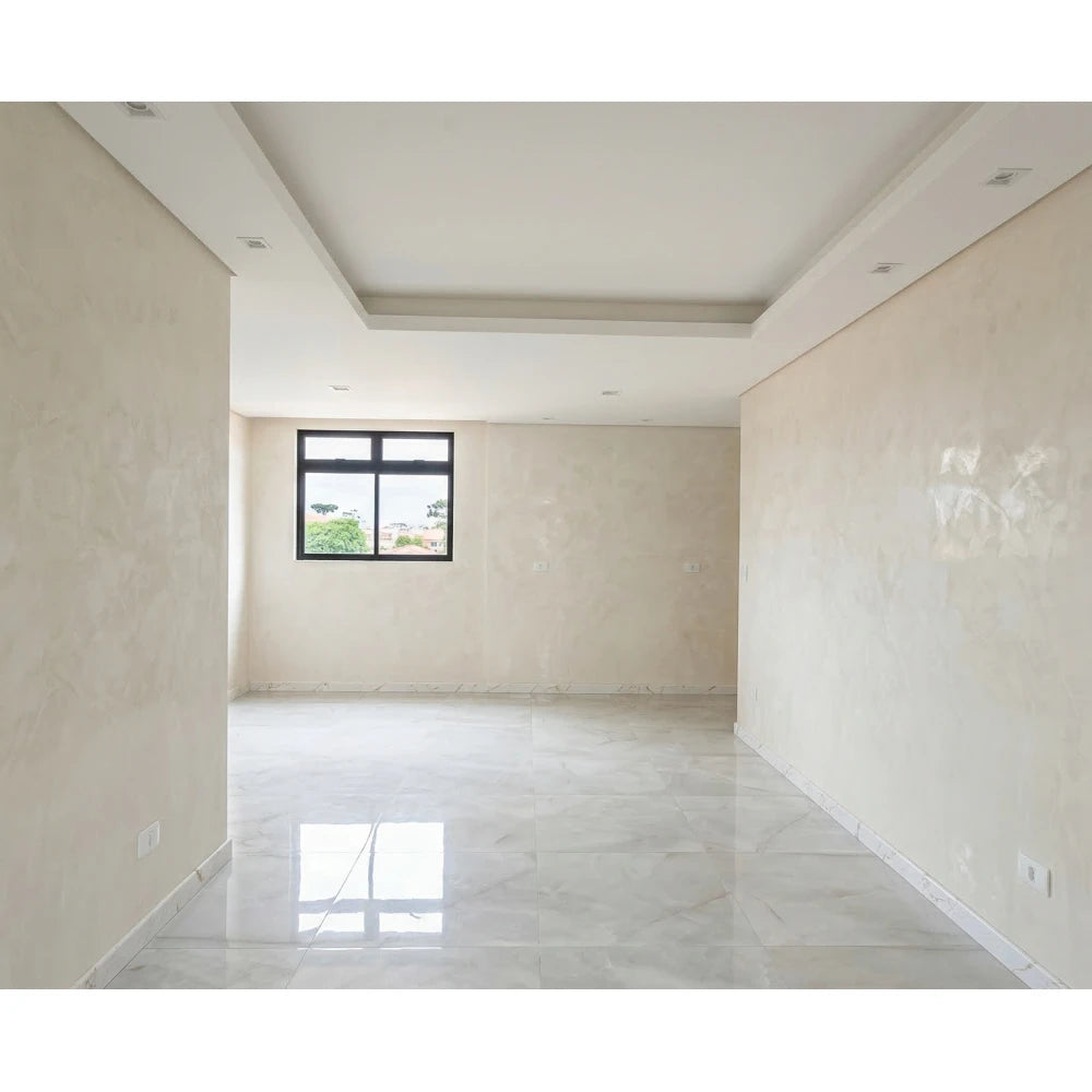 Plinta decorativa Gold White WP08 14x79x2000 mm, aspect marmura Calacatta Gold din Polimer Dur