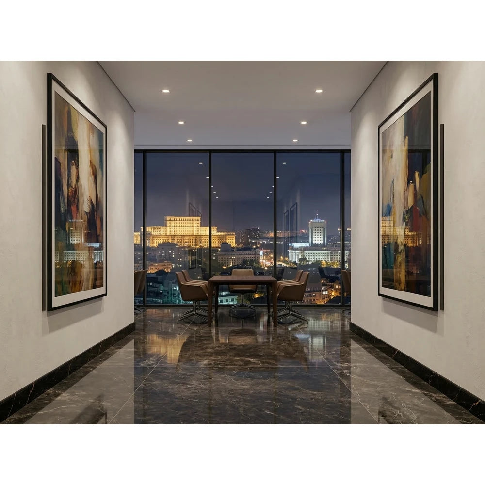 Plinta decorativa Gold Black WP09 14x79x2000 mm din Polimer Dur