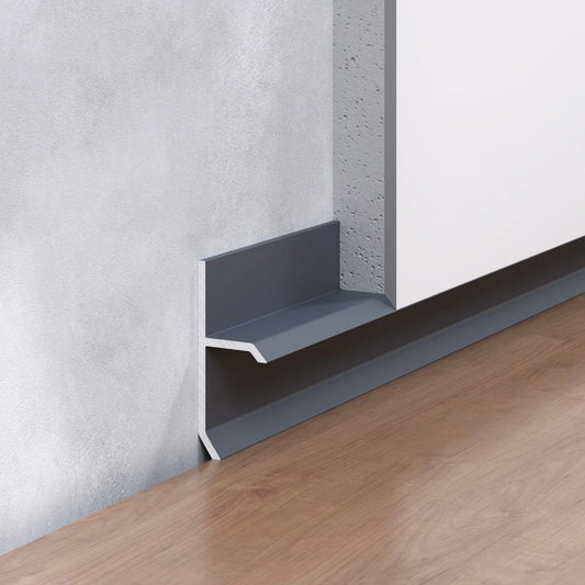 Plinta ascunsa shadow gap aluminiu vopsibila RAL 20 mm x 2.5 m F1 2015R