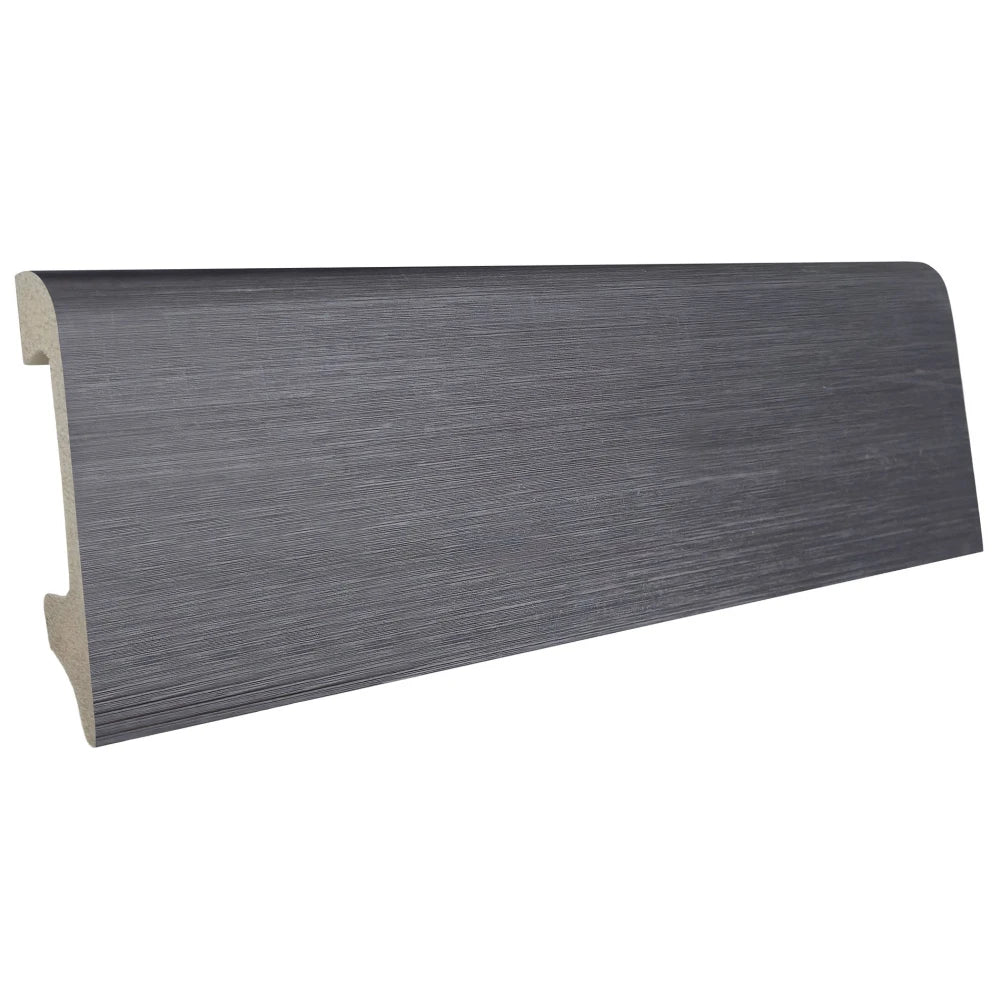 Plinta decorativa Brushed Gray WP10 14x79x2000 mm din Polimer Dur