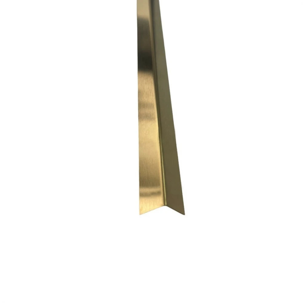 Profil L colt inox auriu oglindă 30x30x2700 mm