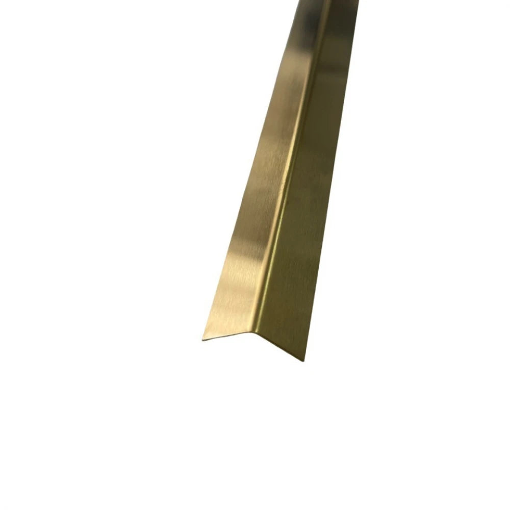 Profil L colt inox auriu oglindă 30x30x2700 mm