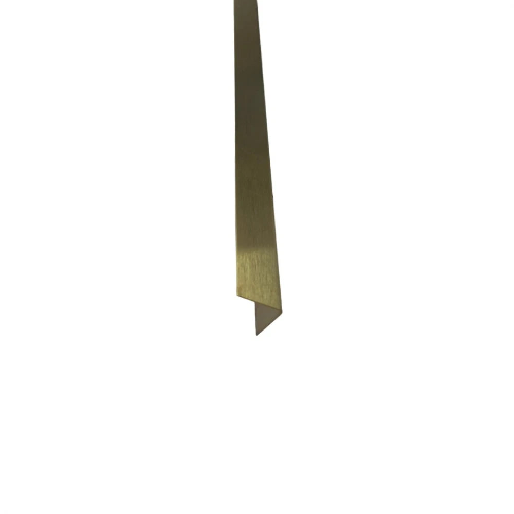 Profil L colt inox auriu oglindă 30x30x2700 mm