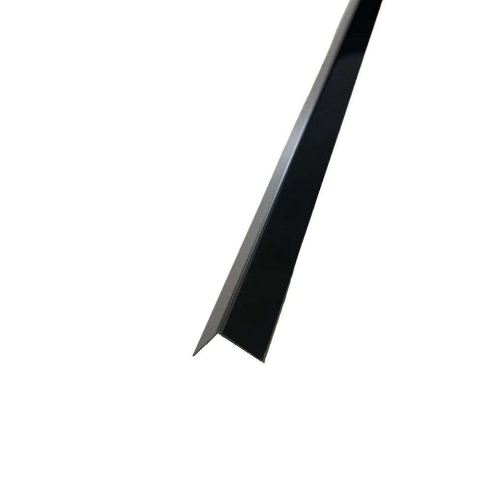 Profil L colț inox negru oglinda 15x15x2700 mm