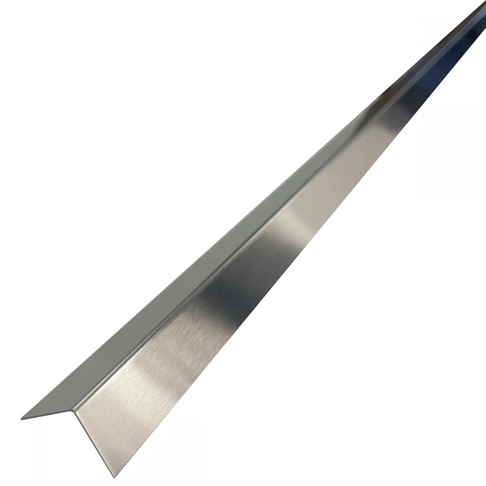 Profil L Colt Inox Crom Brushed 20x20x2700mm