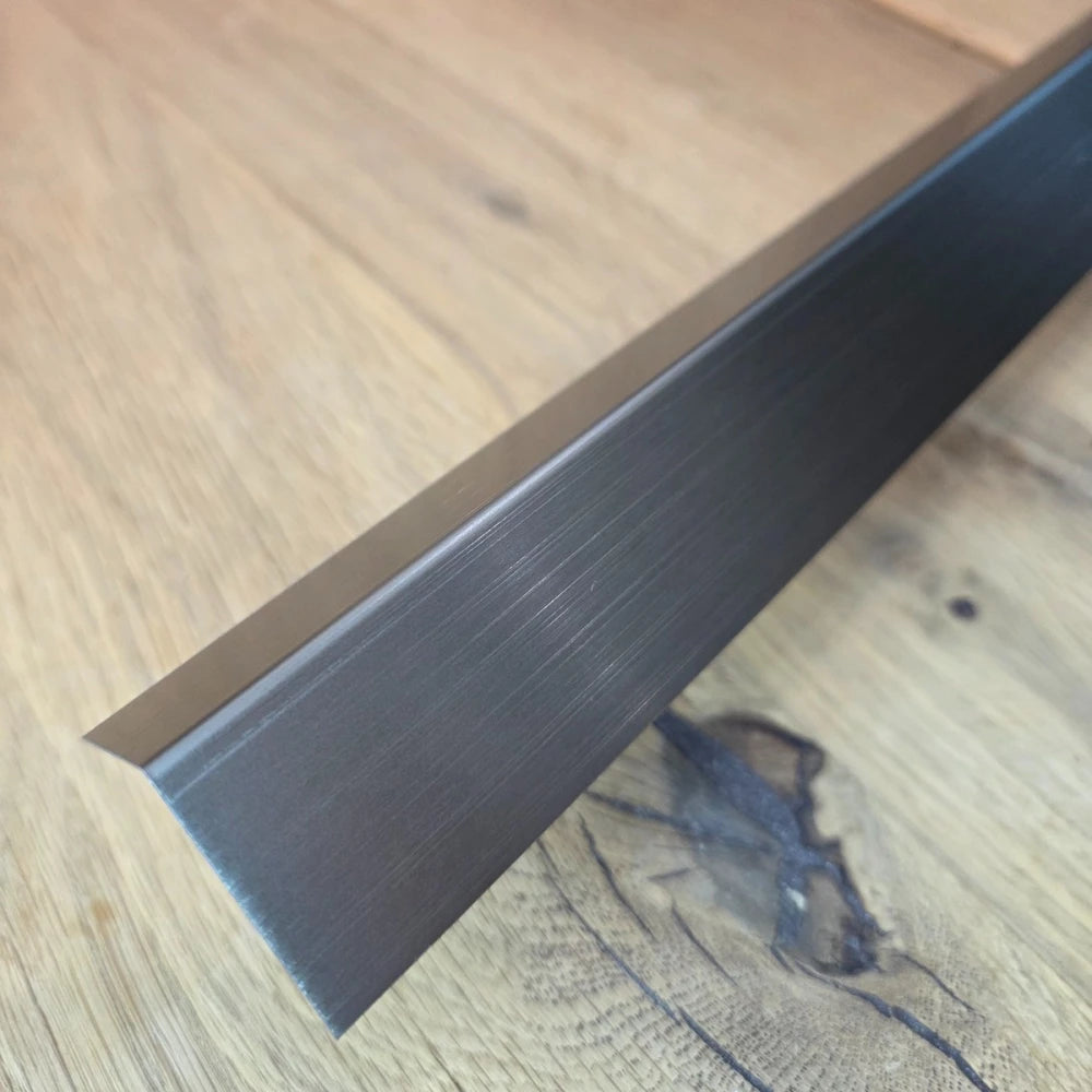 Profil L colt inox auriu antic 30x30mm