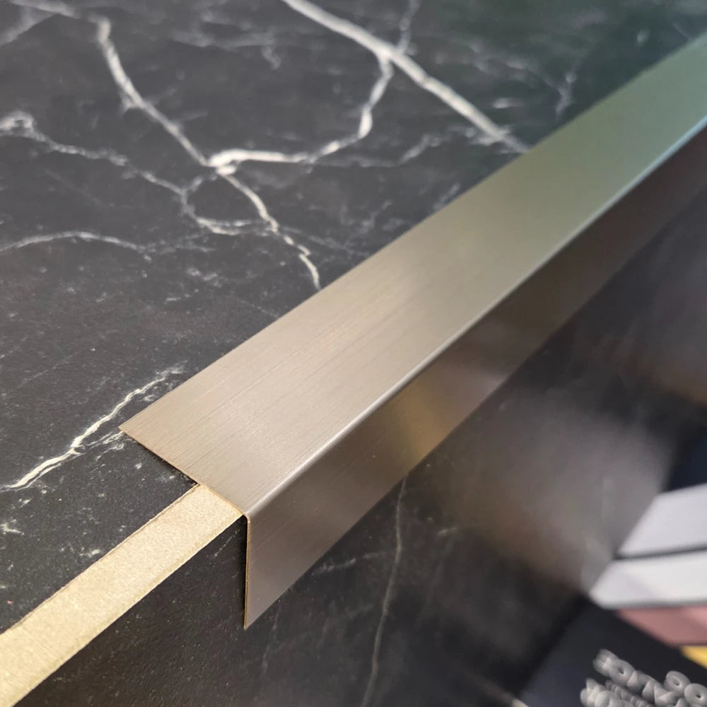 Profil L colt inox auriu antic 30x30mm