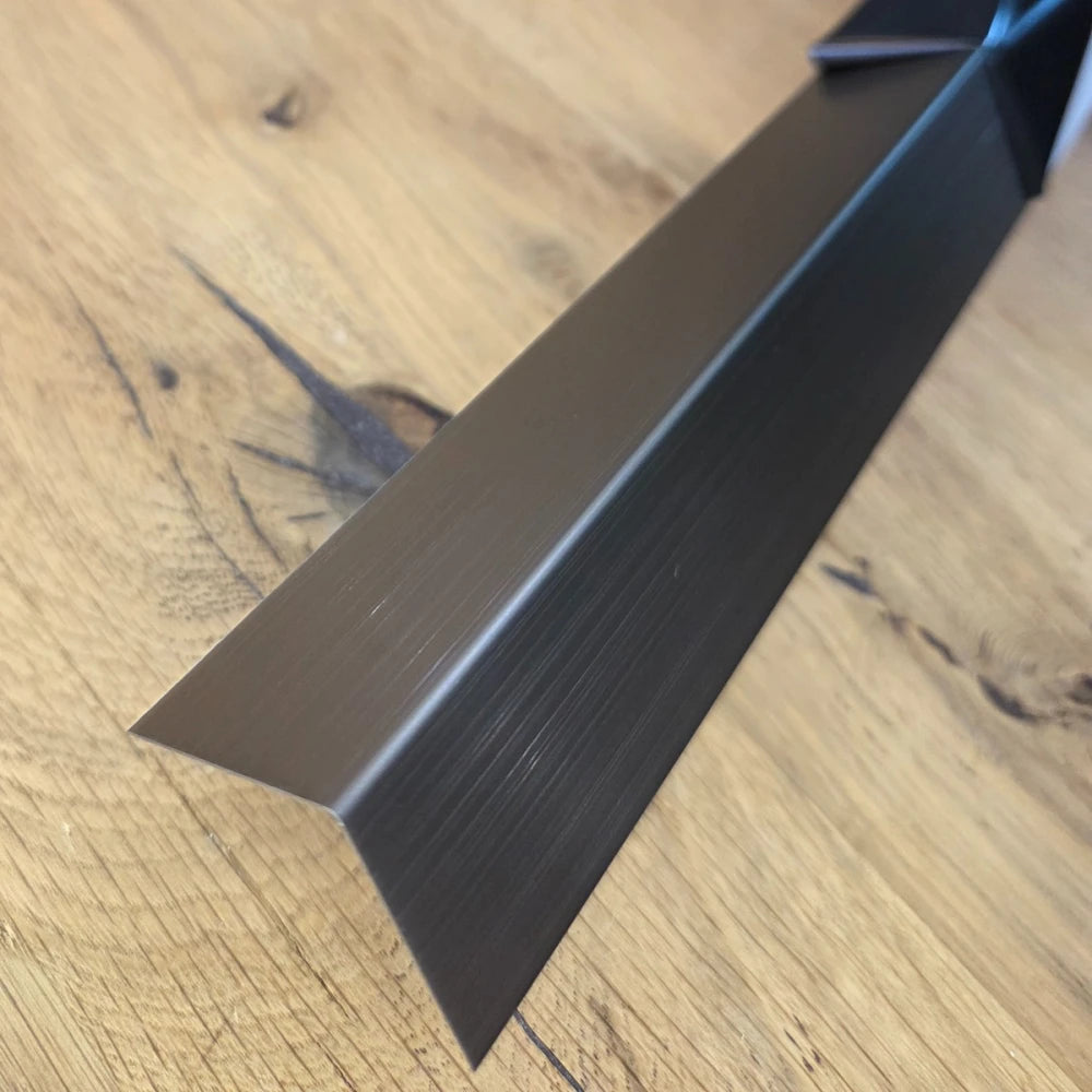 Profil L colt inox auriu antic 30x30mm