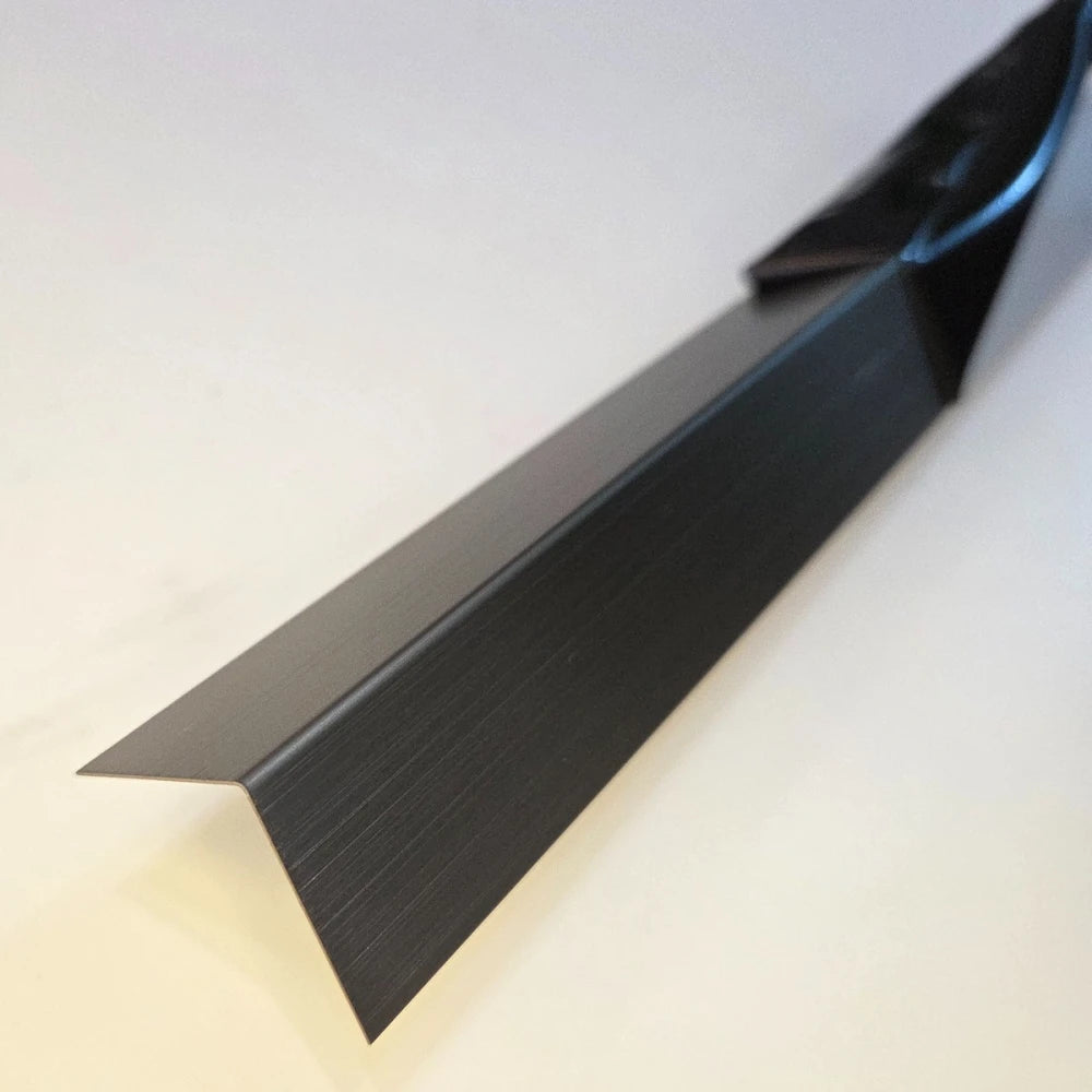 Profil L colt inox auriu antic 30x30mm