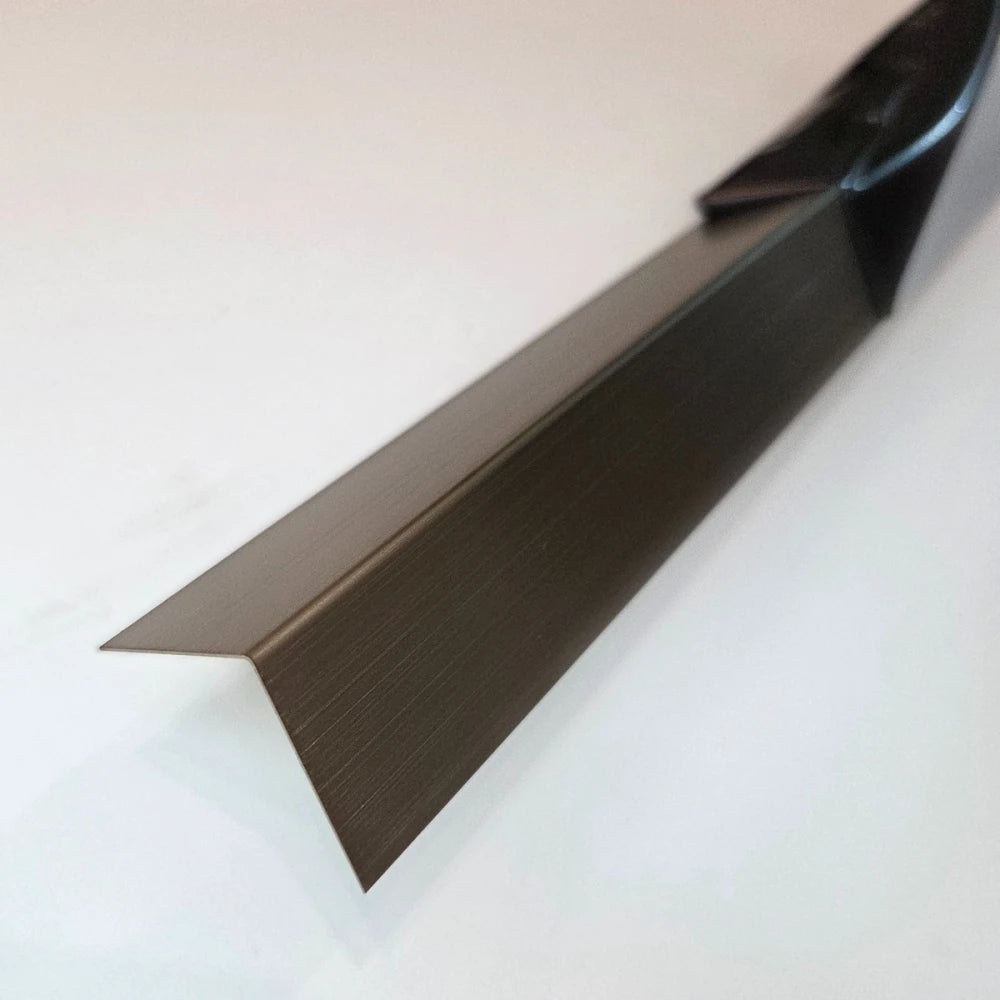 Profil L colt inox auriu antic 30x30mm