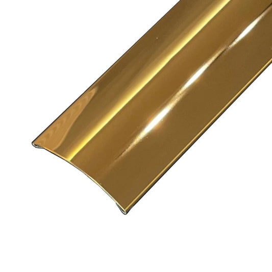 Profil prag usi/pardoseli 38 x 2700 mm inox auriu oglinda