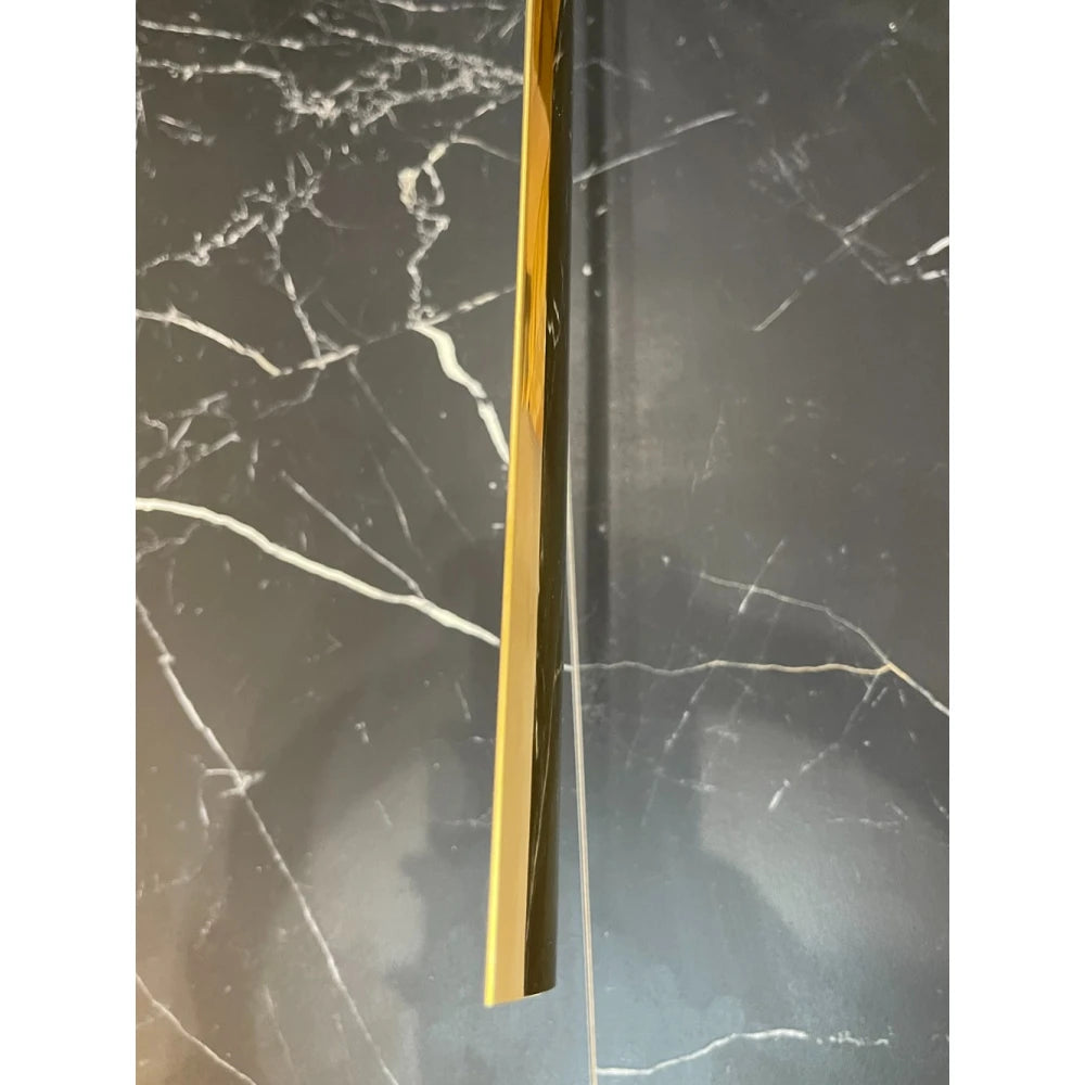 Profil prag usi/pardoseli 38 x 2700 mm inox auriu oglinda