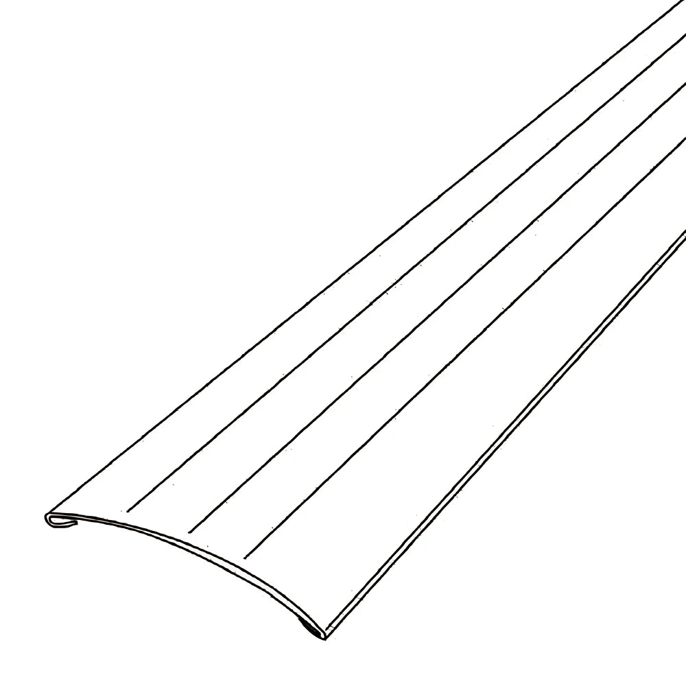 Profil prag usi/pardoseli 38 x 2700 mm inox auriu brush