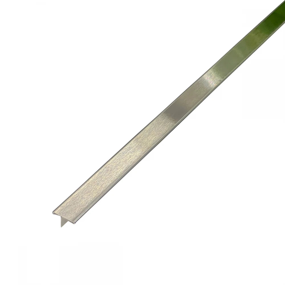 Profil T Prag de Trecere Inox Crom Brush 30x2700mm